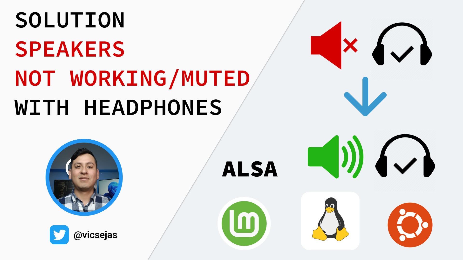 banner How to enable the line out in Linux when headphones are connected.